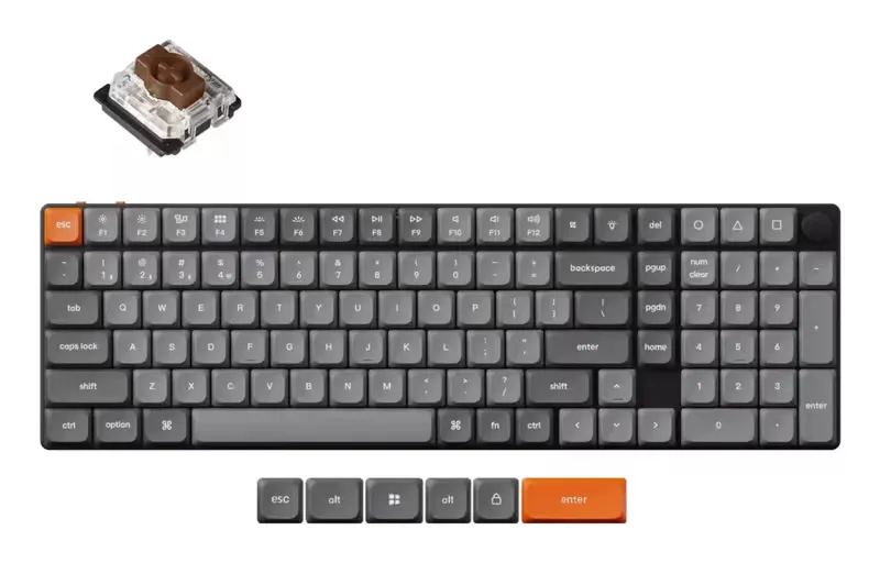 Keychron WRL K17 MAX RGB/Black K17M-H3 Keychron