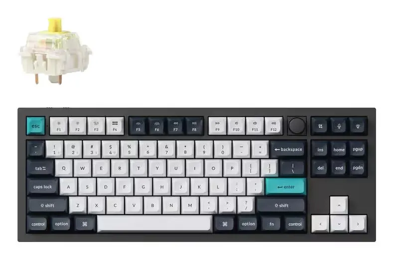Keychron WRL Q3 MAX RGB/Carbon Black Q3M-M4 Keychron