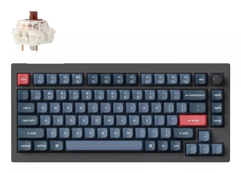 Keychron WRL V1 MAX RGB/Carbon Black V1M-D3 Keychron