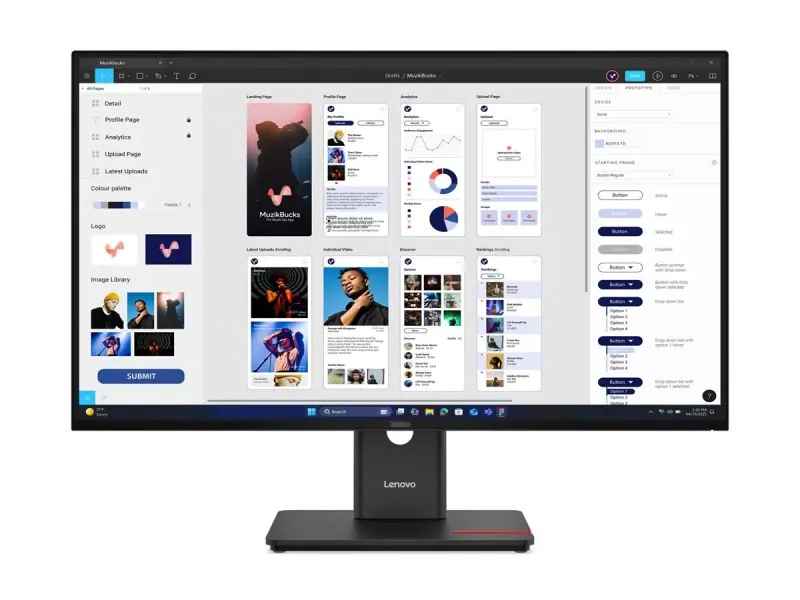 Lenovo 31.5" 4K IPS 60Hz