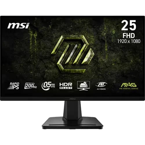 MSI MAG 256F E20 computer monitor 62.2 cm (24.5") 1920 x 1080 pixels Full HD LCD Black