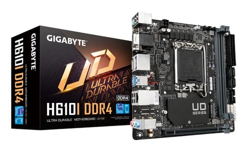 Gigabyte H610I DDR4 motherboard Intel H610 Express LGA 1700 mini ITX