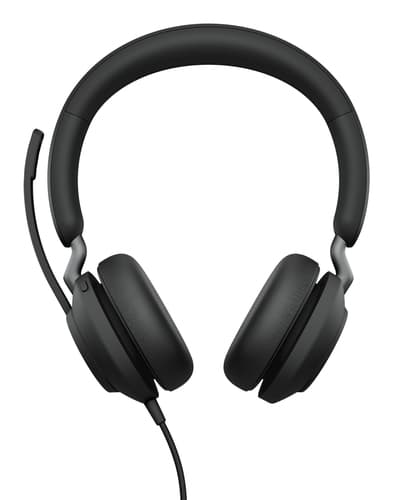 Jabra Evolve2 40 SE Wired Headset MS Stereo (Black)