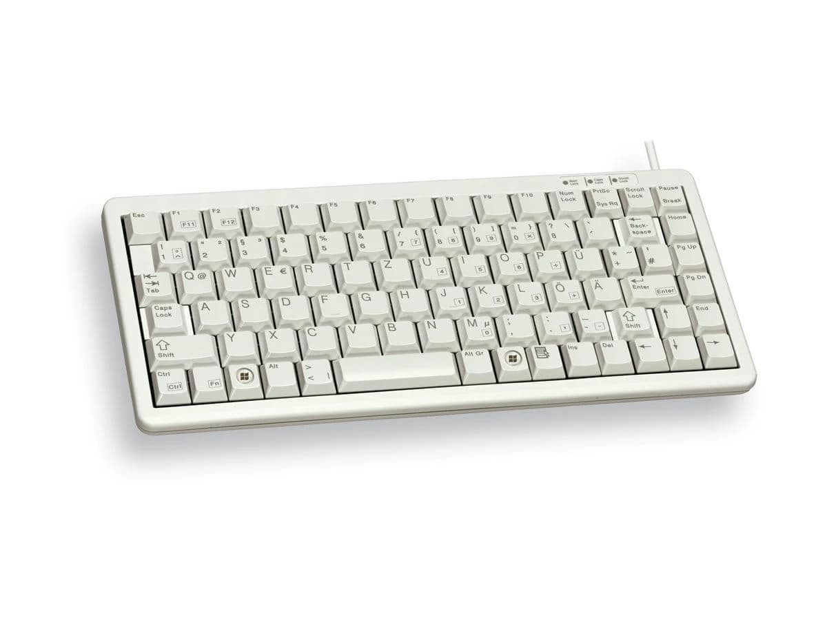 Cherry G84-4100 Compact Keyboard Swiss (Grey)