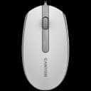 Canyon M-10 Wired Mouse (White/Grey)