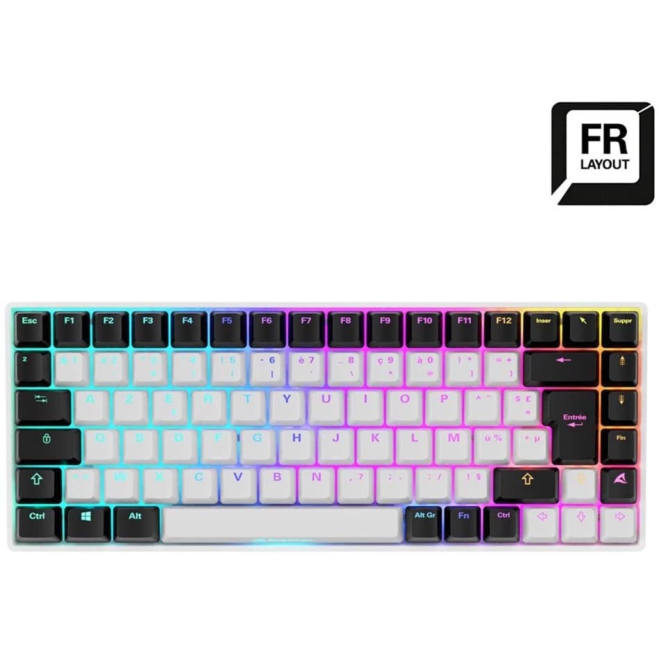 Sharkoon SKILLER SGK50 S3 Gateron Yellow FR (White)