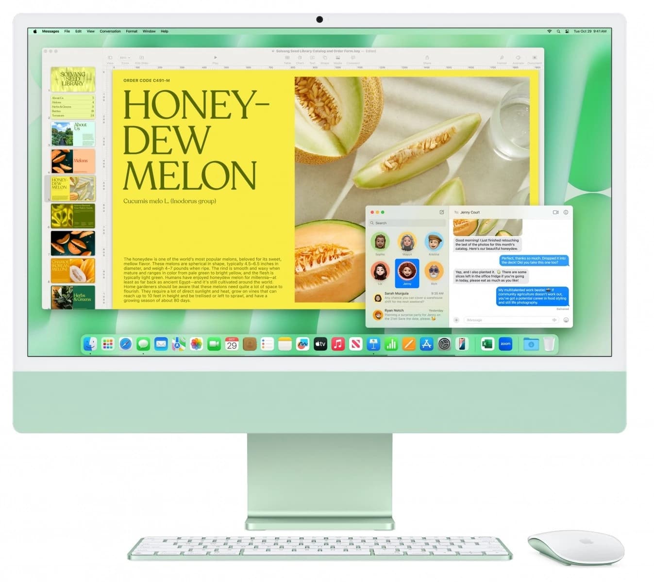 IMac 24 colių: M4 10/10, 24 GB, 512 GB SSD - Žalia
