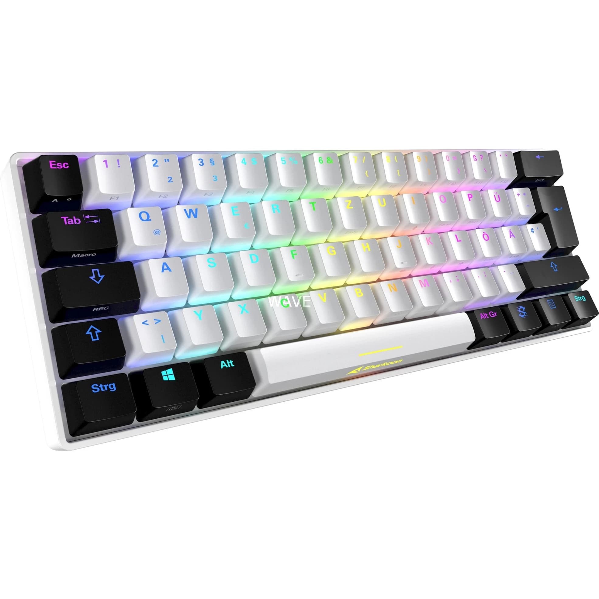 Sharkoon SKILLER SGK50 S4 Kailh Red PT (White)