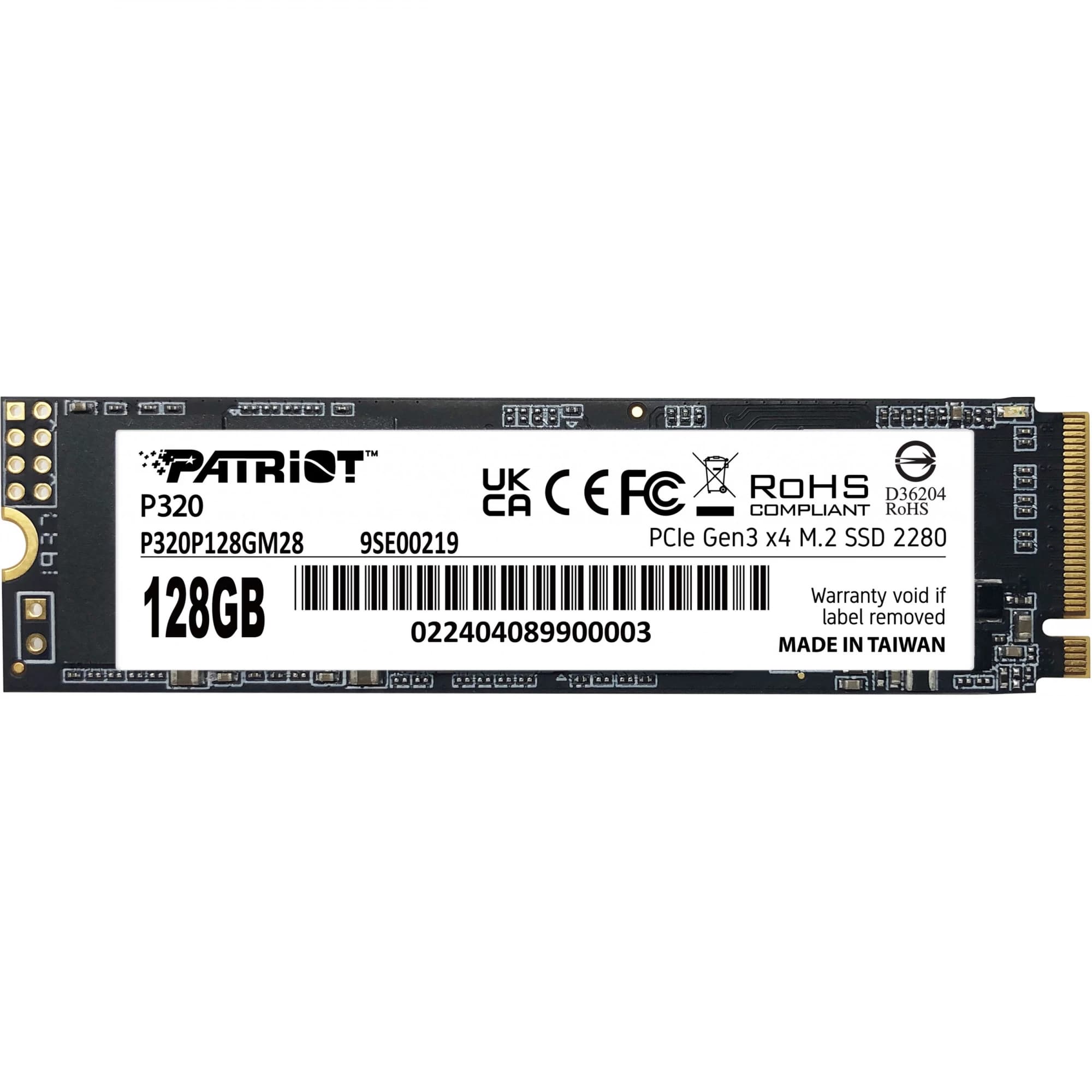 Patriot 128GB P320 NVMe SSD