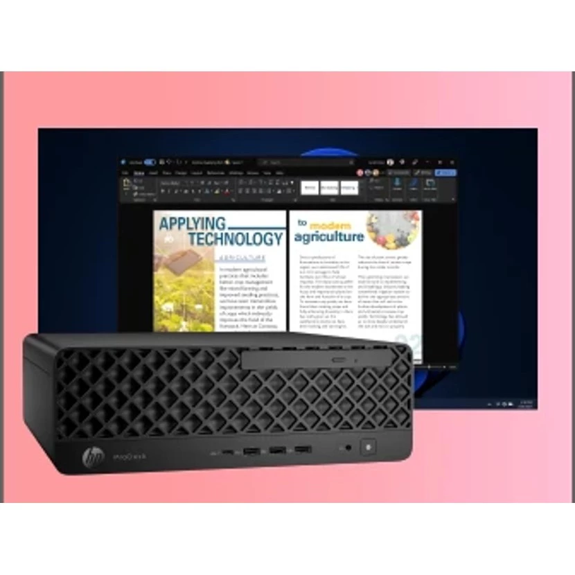 Kompiuteris HP ProDesk 4 SFF G1i su Intel Core Ultra 7 265 (20C/20T, 1.8 GHz, 30 MB, 65 W), 16 GB DDR5 5600 MHz, 512 GB SSD