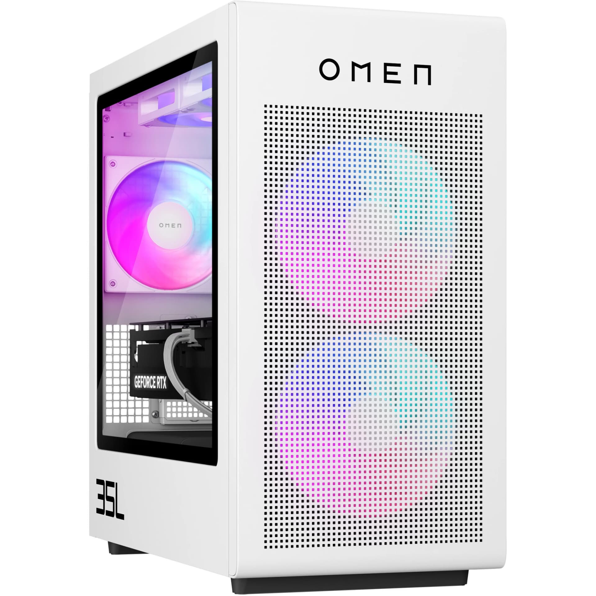 HP OMEN 35L GT16-0479ng - žaidimų kompiuteris - microATX - Core Ultra 7 265F / 2.4 GHz - RAM 32 GB - SSD 1 TB NVMe - GeForce RTX 5070 Ti - W