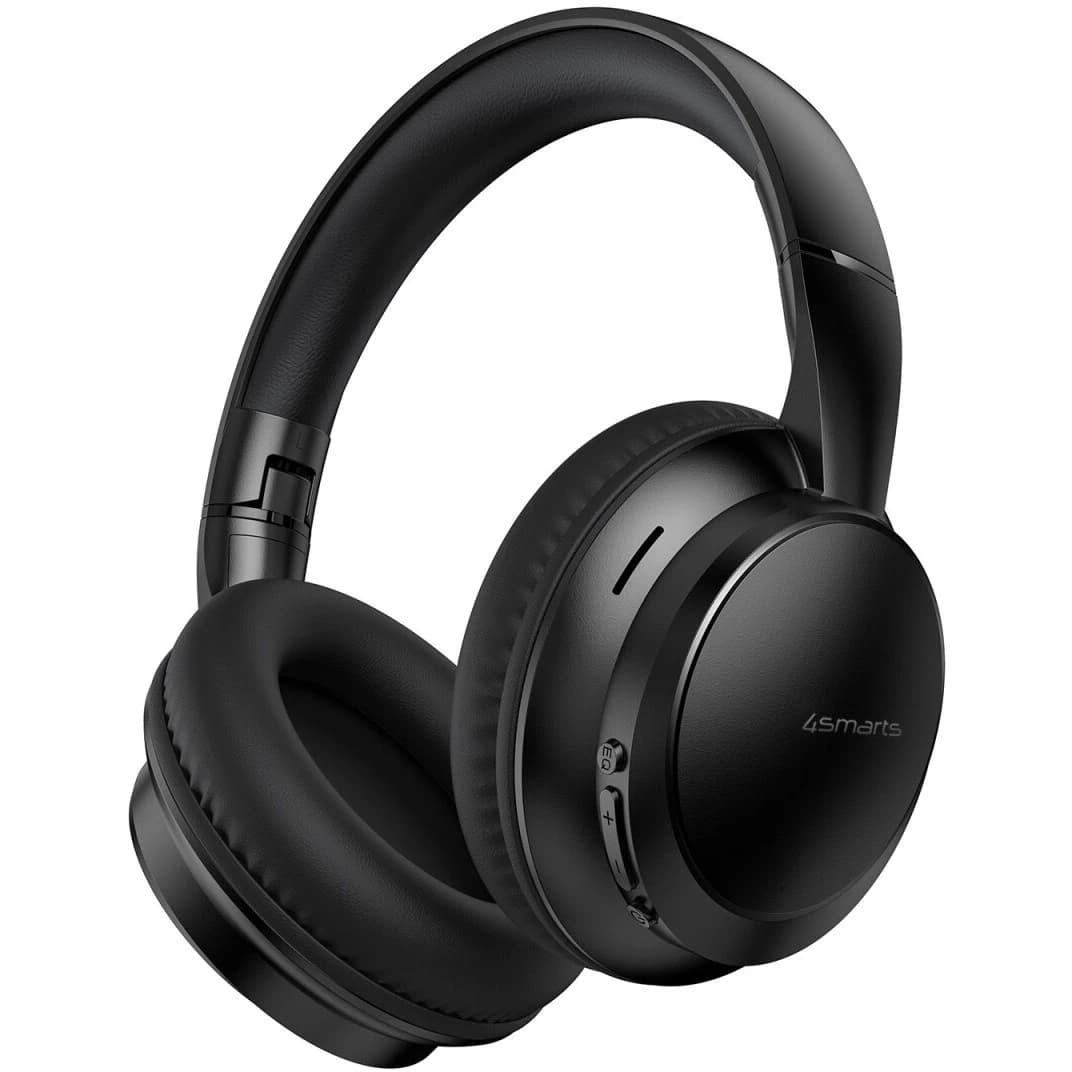 4smarts SkyBuds Wave Over-Ear Bluetooth Headset (Black)