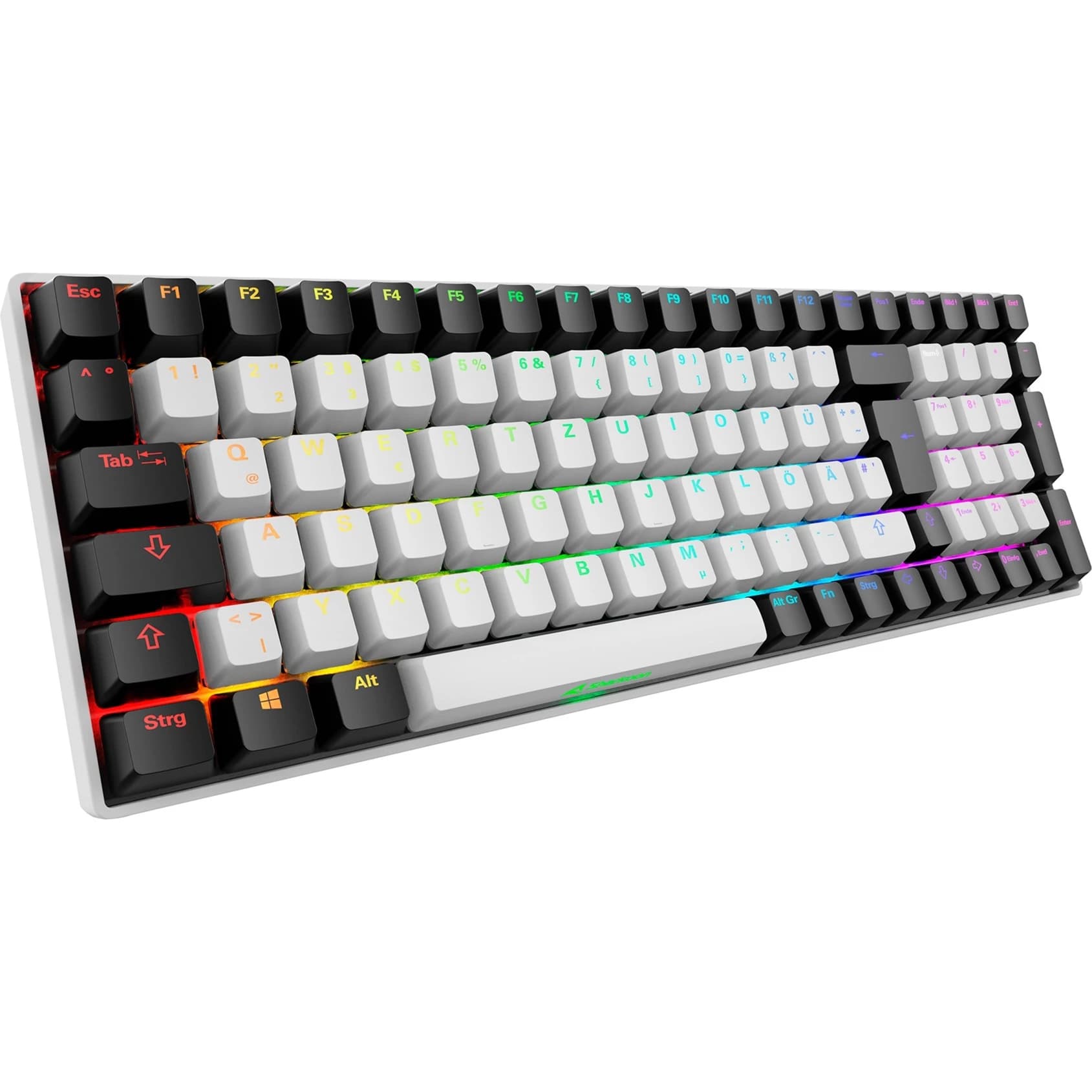 Sharkoon SKILLER SGK50 S2 Gateron Brown DE (White)
