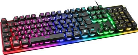 Deltaco GAM-021 RGB Gaming Keyboard German (Black)