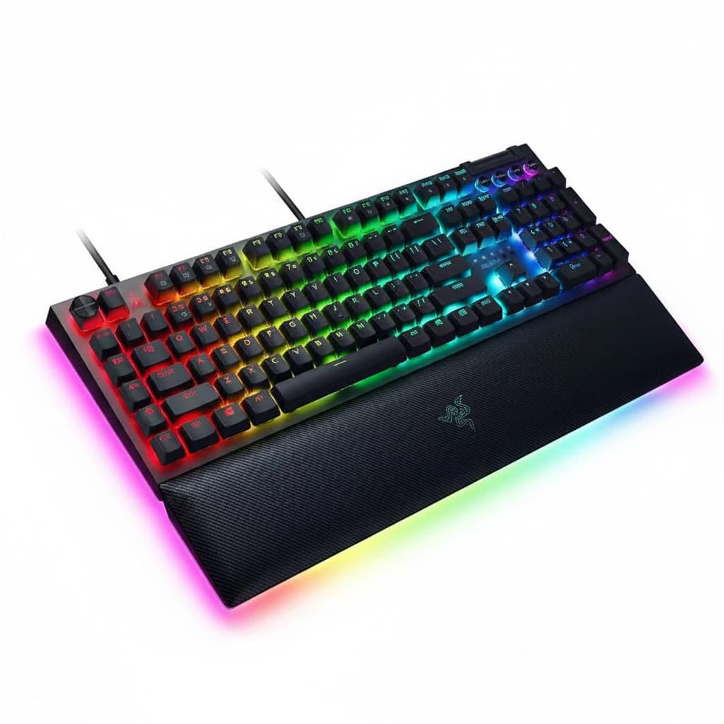 Razer BlackWidow V4 Tenkeyless HyperSpeed Orange Switch DE
