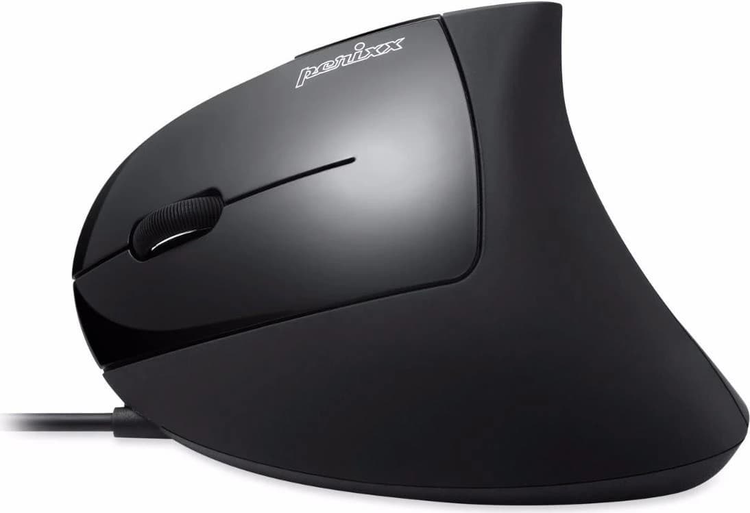 Perixx PERIMICE-513 L Left-handed Vertical (Black)