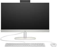 Kompiuteris viskas viename HP 24-cr0110ng, 23,8 col. Full HD ekranas, AMD Ryzen 3 7320U, 8 GB RAM, 512 GB SSD, FreeDOS, baltos spalvos (A3HE