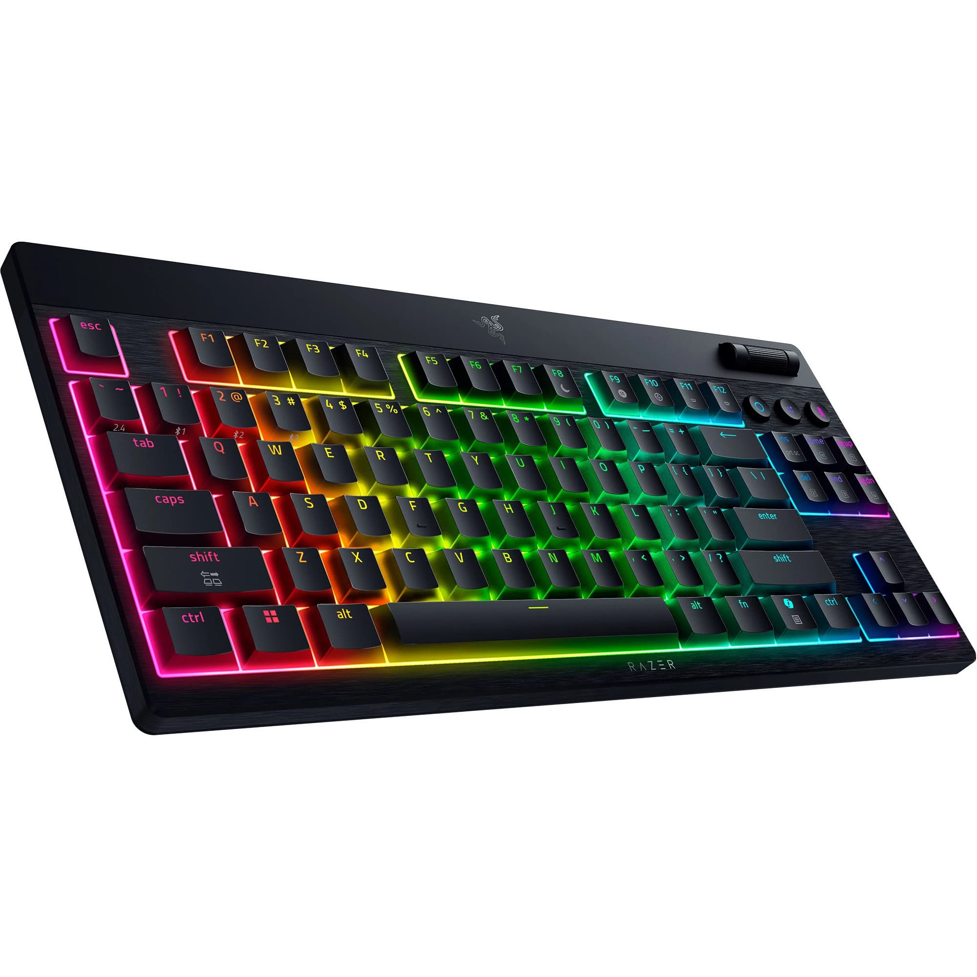 Razer BlackWidow V4 Low-Profile TKL HyperSpeed Orange Switch DE