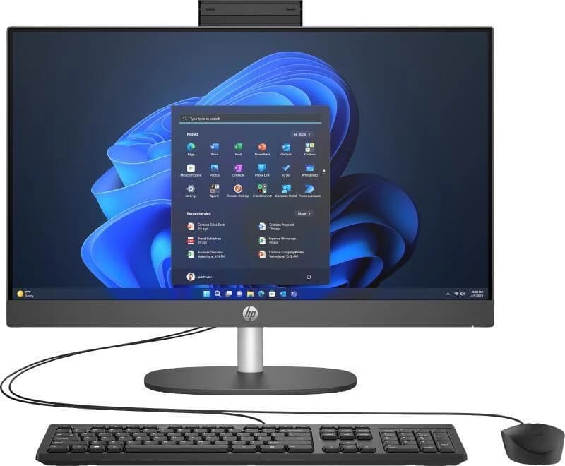 HP ProOne 245 G10 All-in-One kompiuteris AMD Ryzen 5 7520U (D18L1ES#ABD)