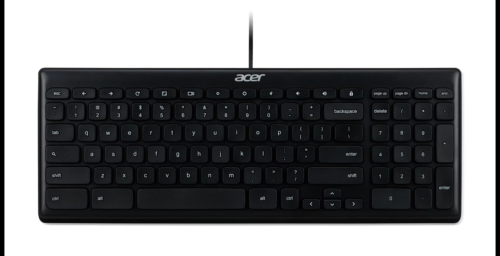 ACER AKW900 Wired US International (Black)