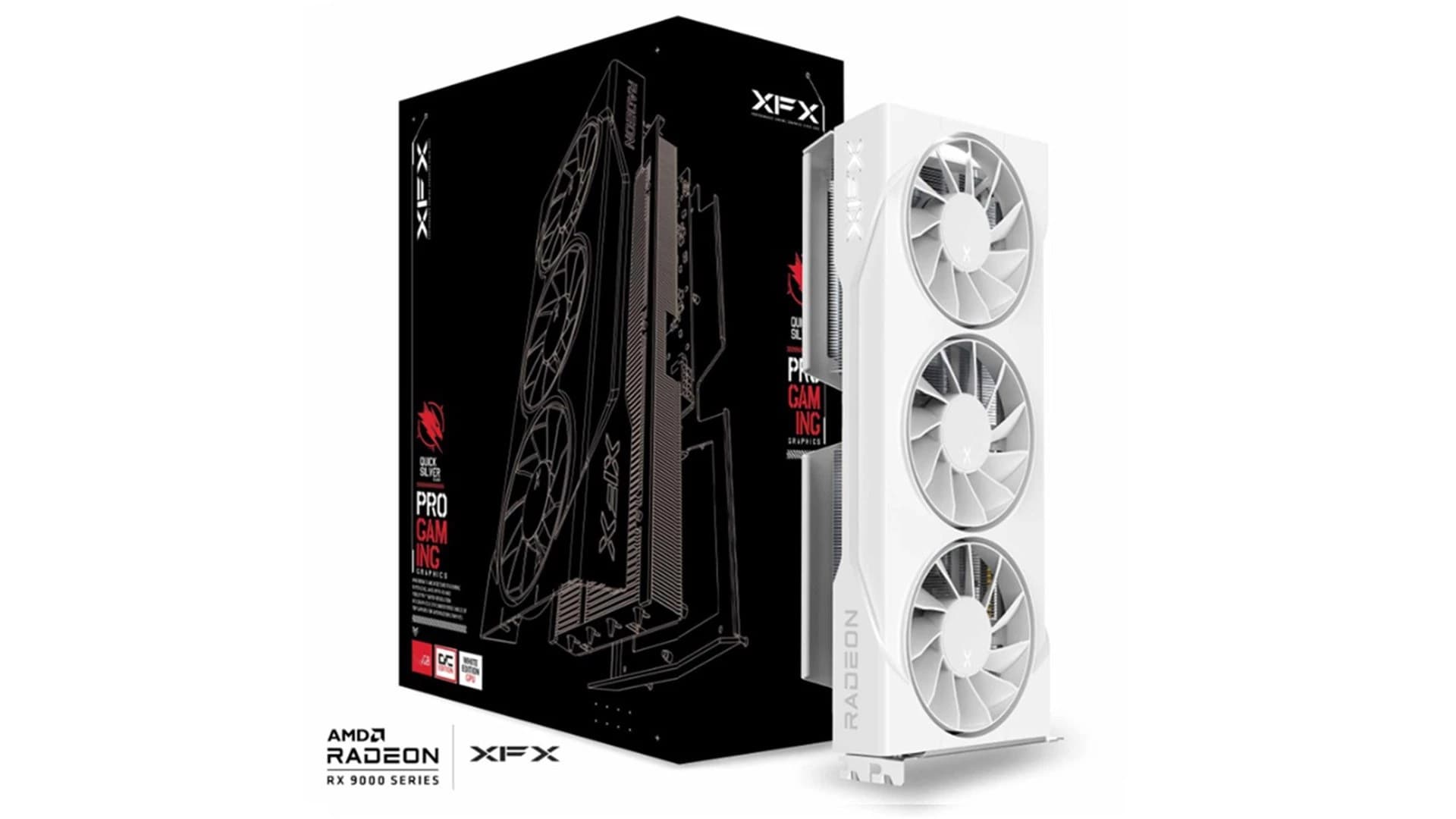 XFX RX 9060 XT Swift OC White 16GB