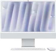 Apple iMac 24 inch sidabrinis CTO M4 8 branduolių (Gigabit Ethernet, TID.Num.) (Z1E2-0001010)