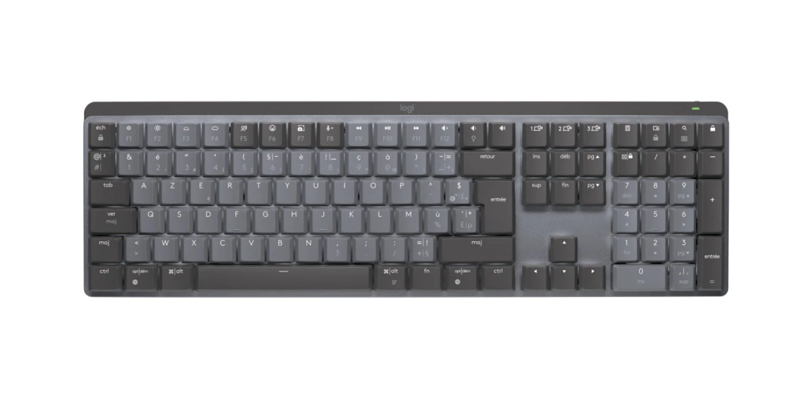 Logitech MX Mechanical Tactile Quiet French AZERTY (Graphite)