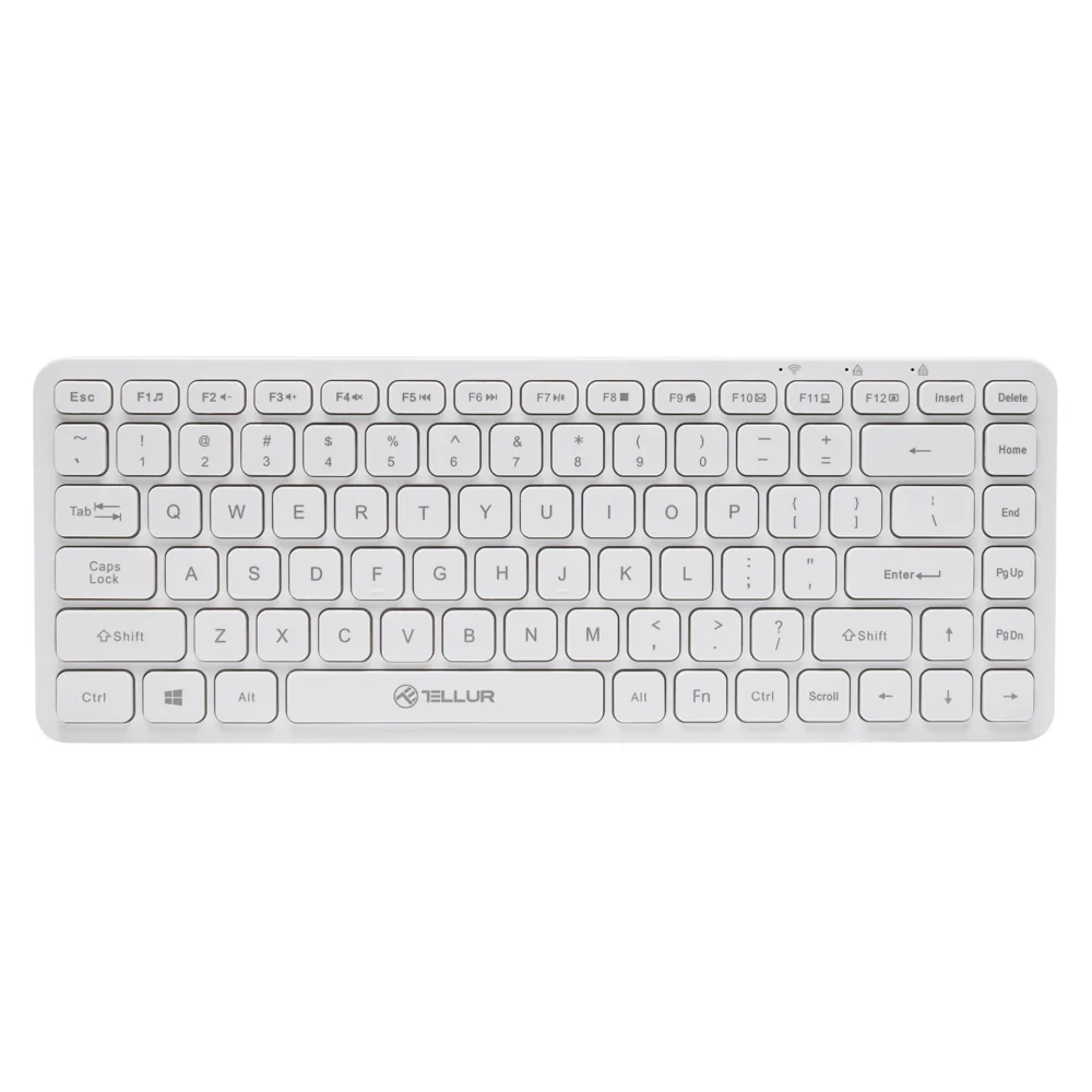 Tellur Mini Wireless Keyboard (White)