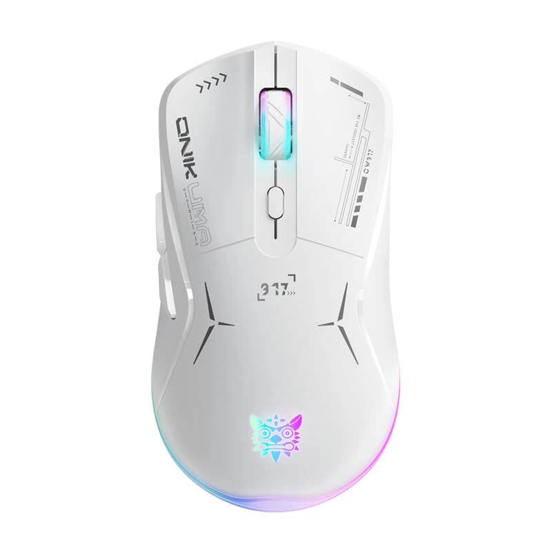 Onikuma CW917 Wireless Gaming Mouse (White)