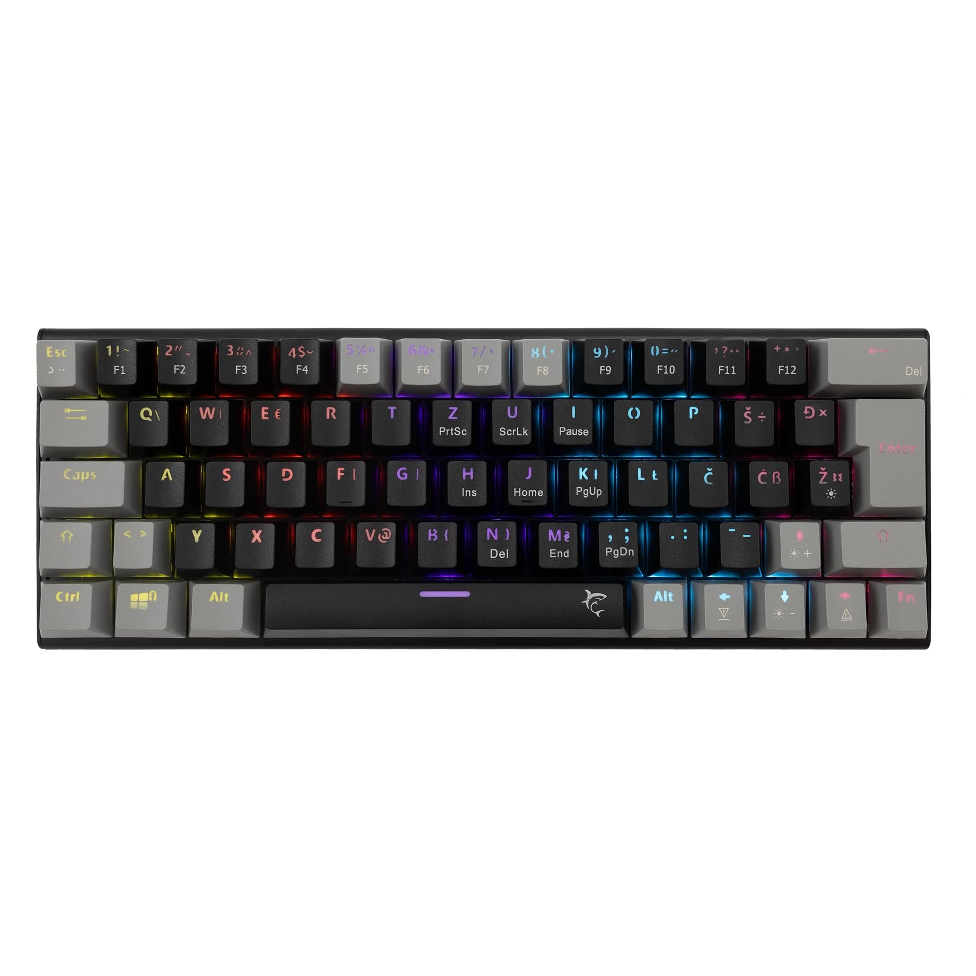 White Shark Wakizashi-2 Red Switch US (Black-Grey)