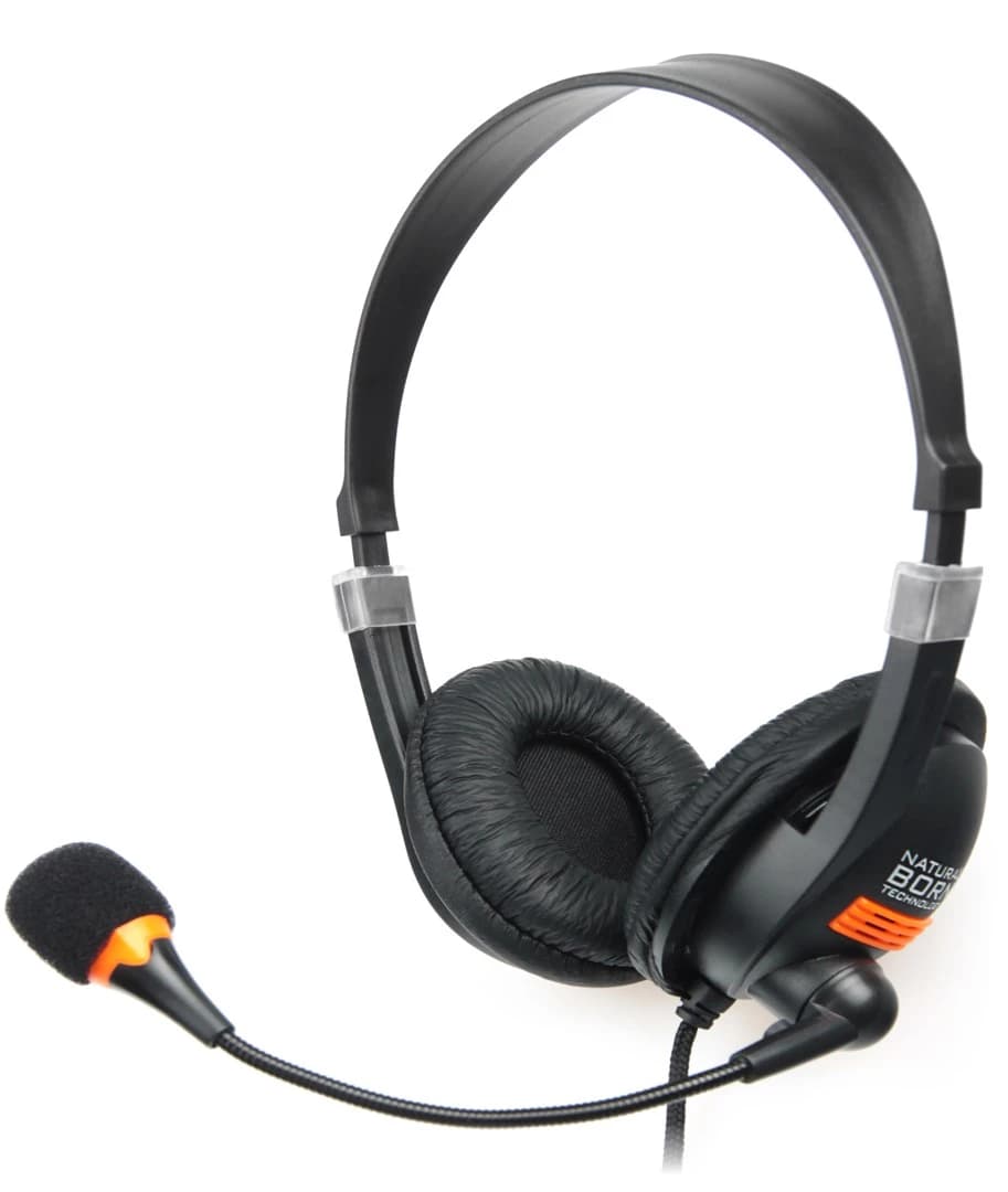 Natec Drone Headset (Black/Orange)