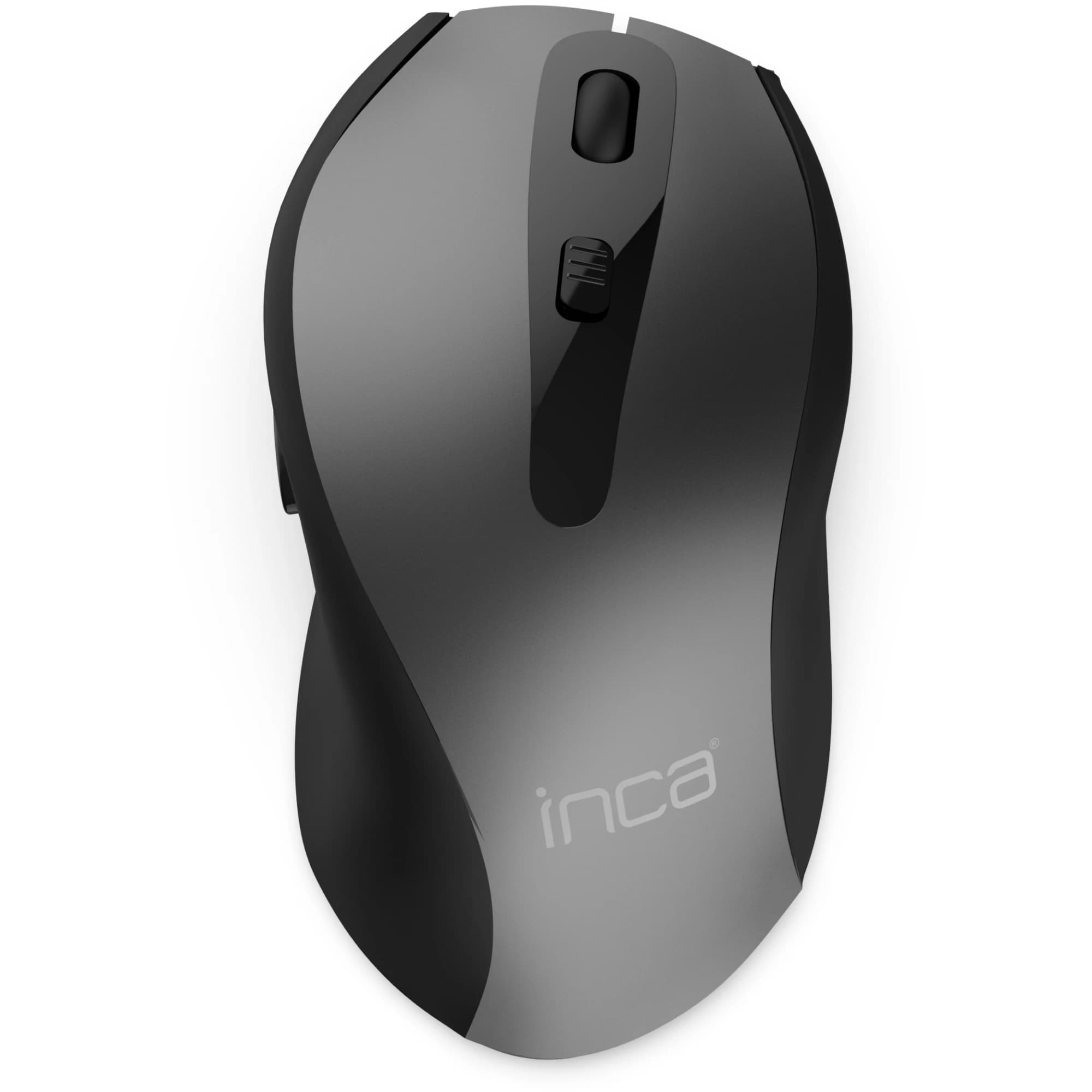 INCA IWM-505 Ergonomic Wireless Mouse (Black)