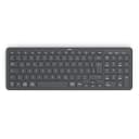 Hama WK-300 Multi-Device Wireless Keyboard (Black, DE)