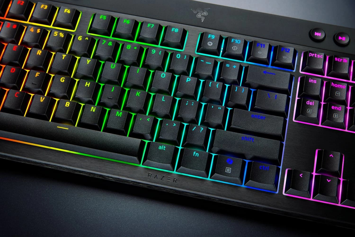 Razer BlackWidow V4 Low-Profile HyperSpeed Orange Switch US