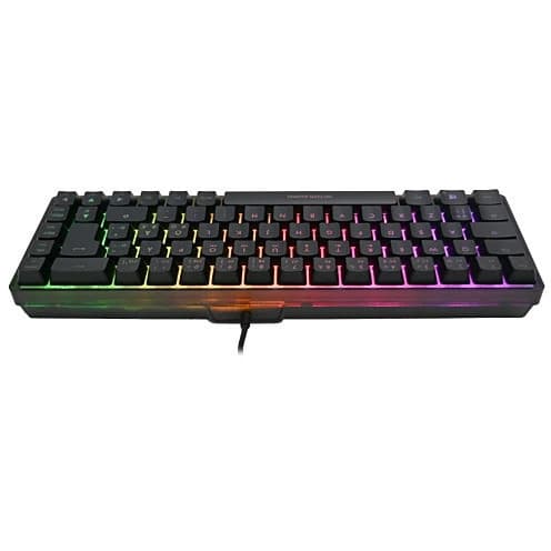 Deltaco DK240 Mini 60% RGB DE