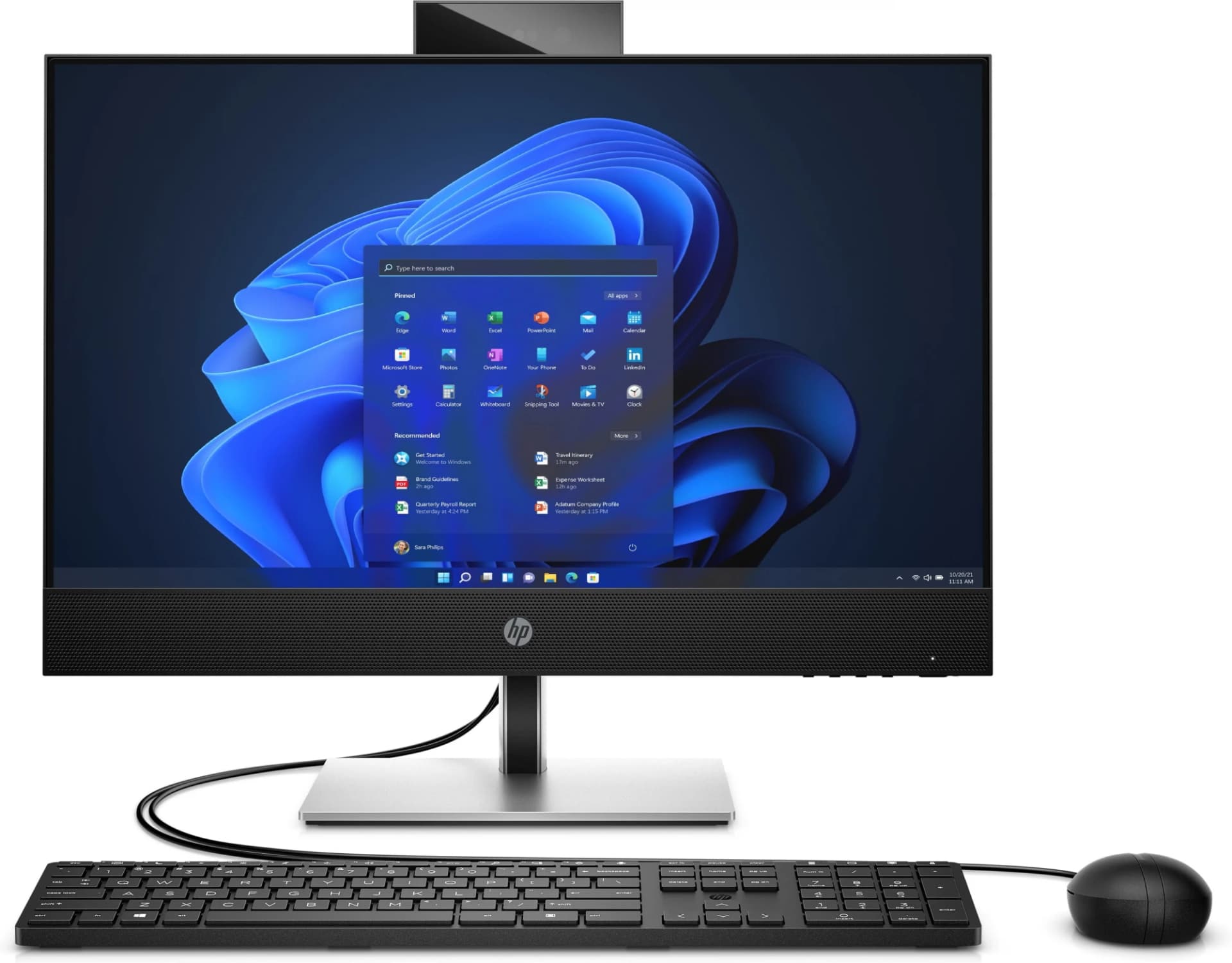 Kompiuteris AIO HP ProOne 440 G9 Intel Core i7-14700T 16GB 512GB SSD