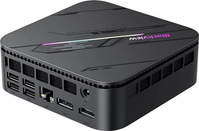 Mini kompiuteris Blackview MP100 Pro I5-12450H 16GB 512GB W11 PRO Juodas