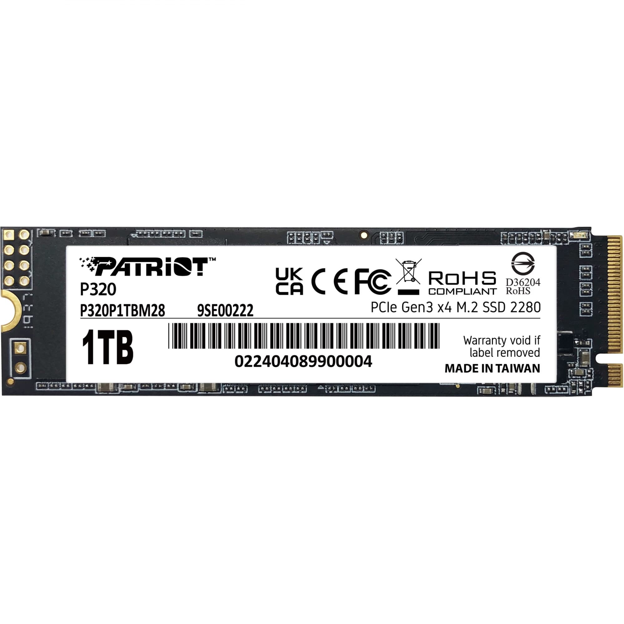 Patriot 1TB P320 NVMe SSD