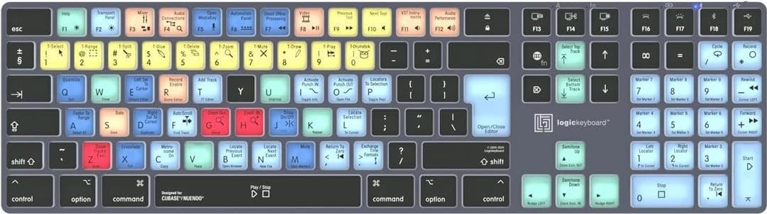 LogicKeyboard Steinberg Cubase/Nuendo TITAN Mac UK