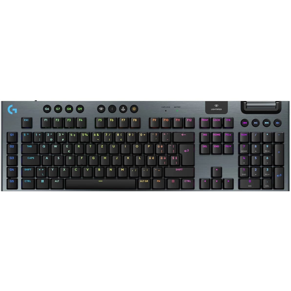 Logitech G915 X Lightspeed Tactile Swiss (Black)
