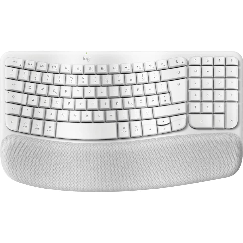 Logitech Wave Keys for Mac (White) German