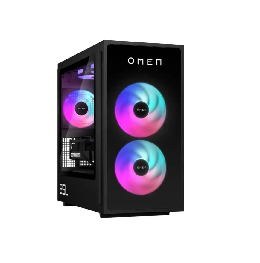 HP OMEN 35L GT16-1470ng žaidimų kompiuteris - Ryzen 7 9800X3D, 32GB RAM, 1TB SSD, RTX 5070 (CH8X3EA#ABD)