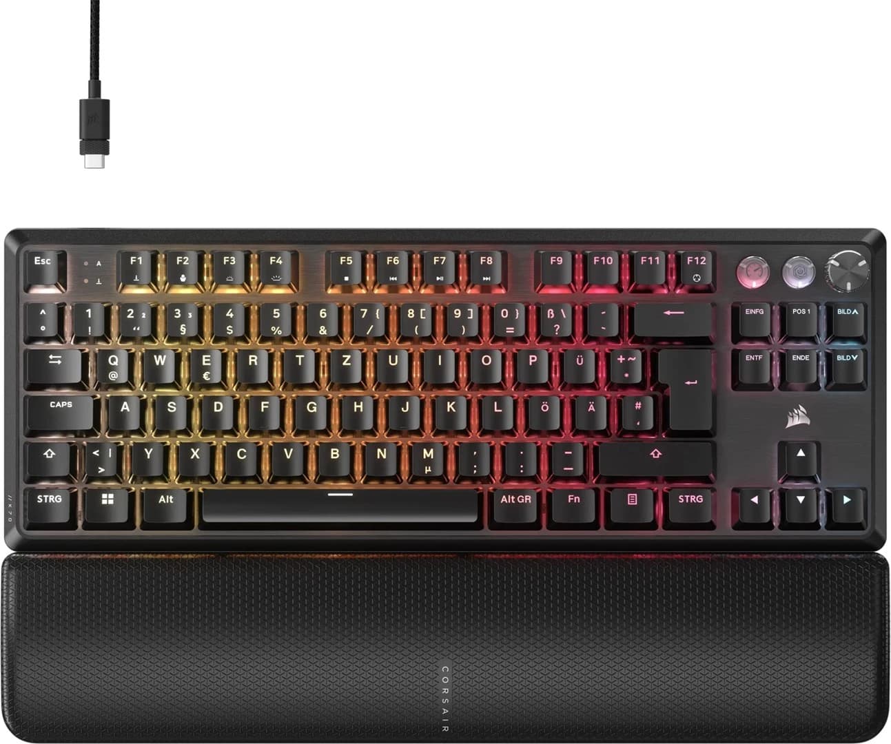 Corsair K70 PRO TKL Magnetic MGX V2 DE (Black)