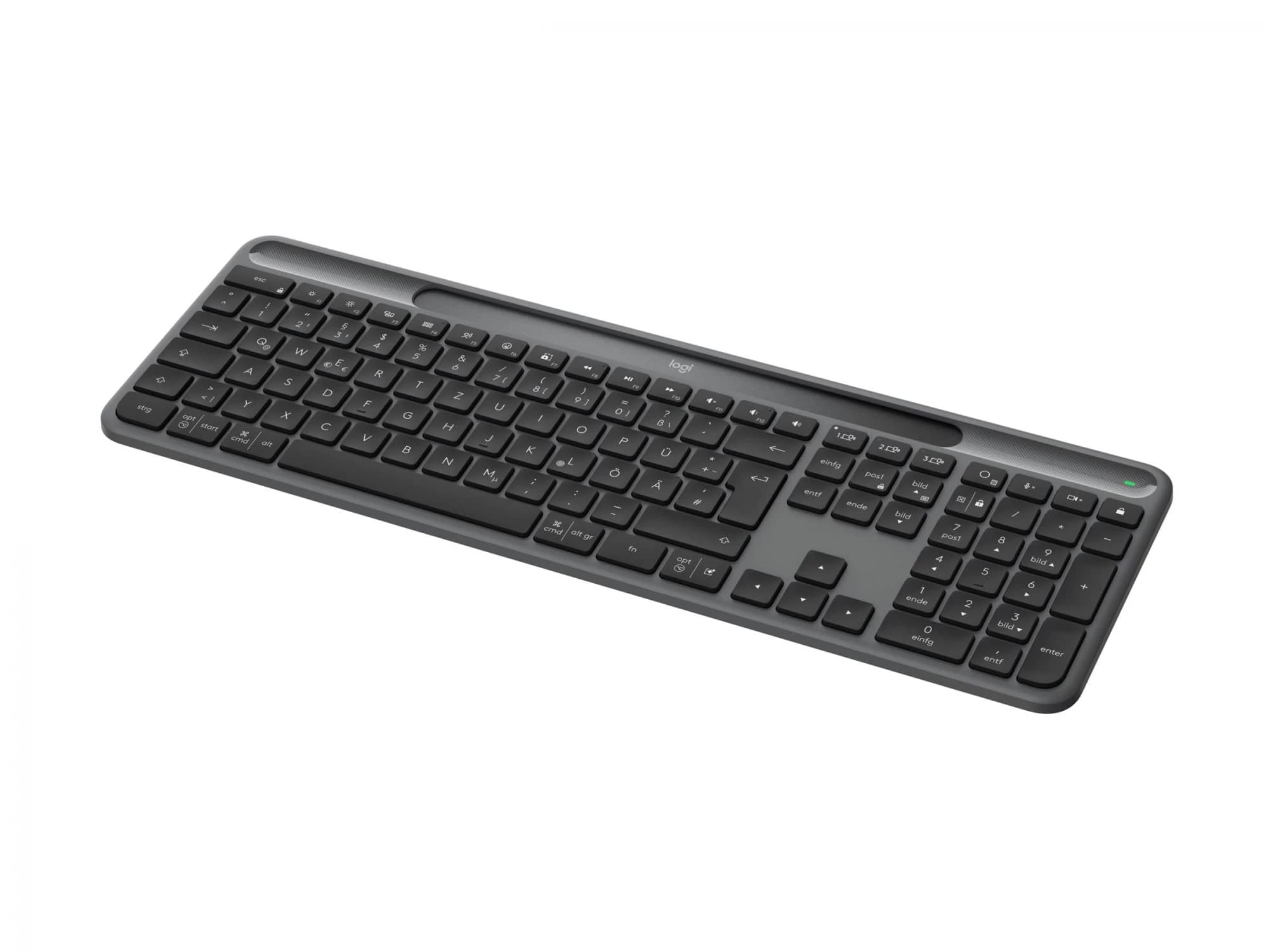 Logitech Signature Slim Solar+ K980 Graphite German