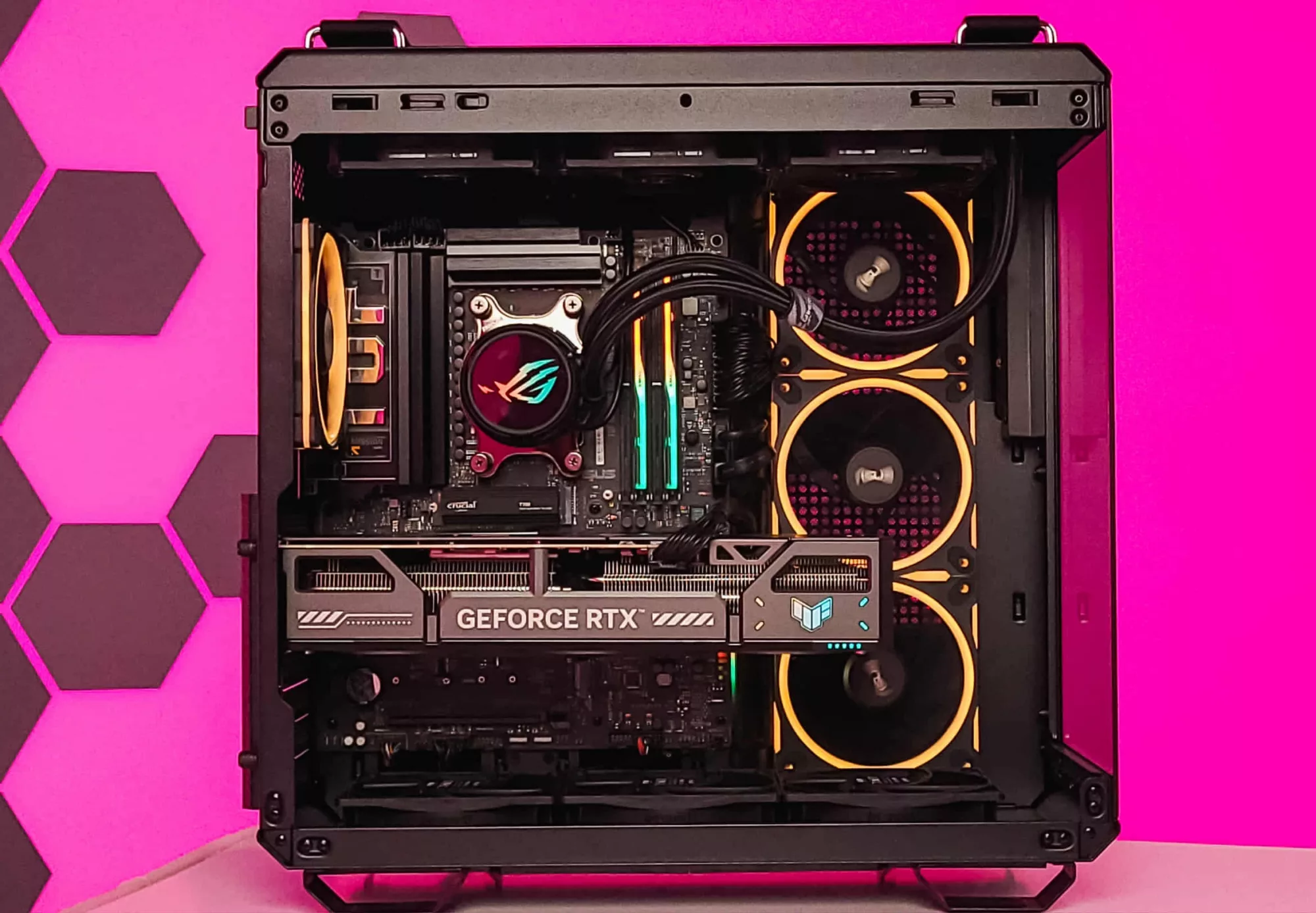 ITwork AMD Ryzen 7 7800X3D + GeForce RTX5070 12GB (32GB DDR5, 480GB NVMe) - stacionarus žaidimų kompiuteris