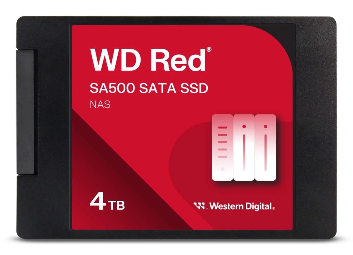 Western Digital 4TB Red SA500 SATA SSD