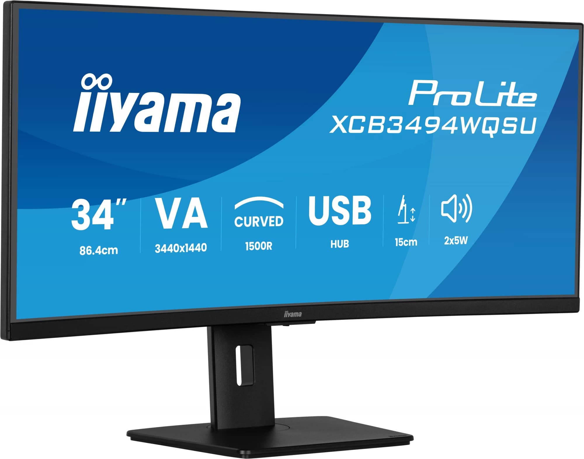 IIYAMA XCB3494WQSU-B1 34" UWQHD LED