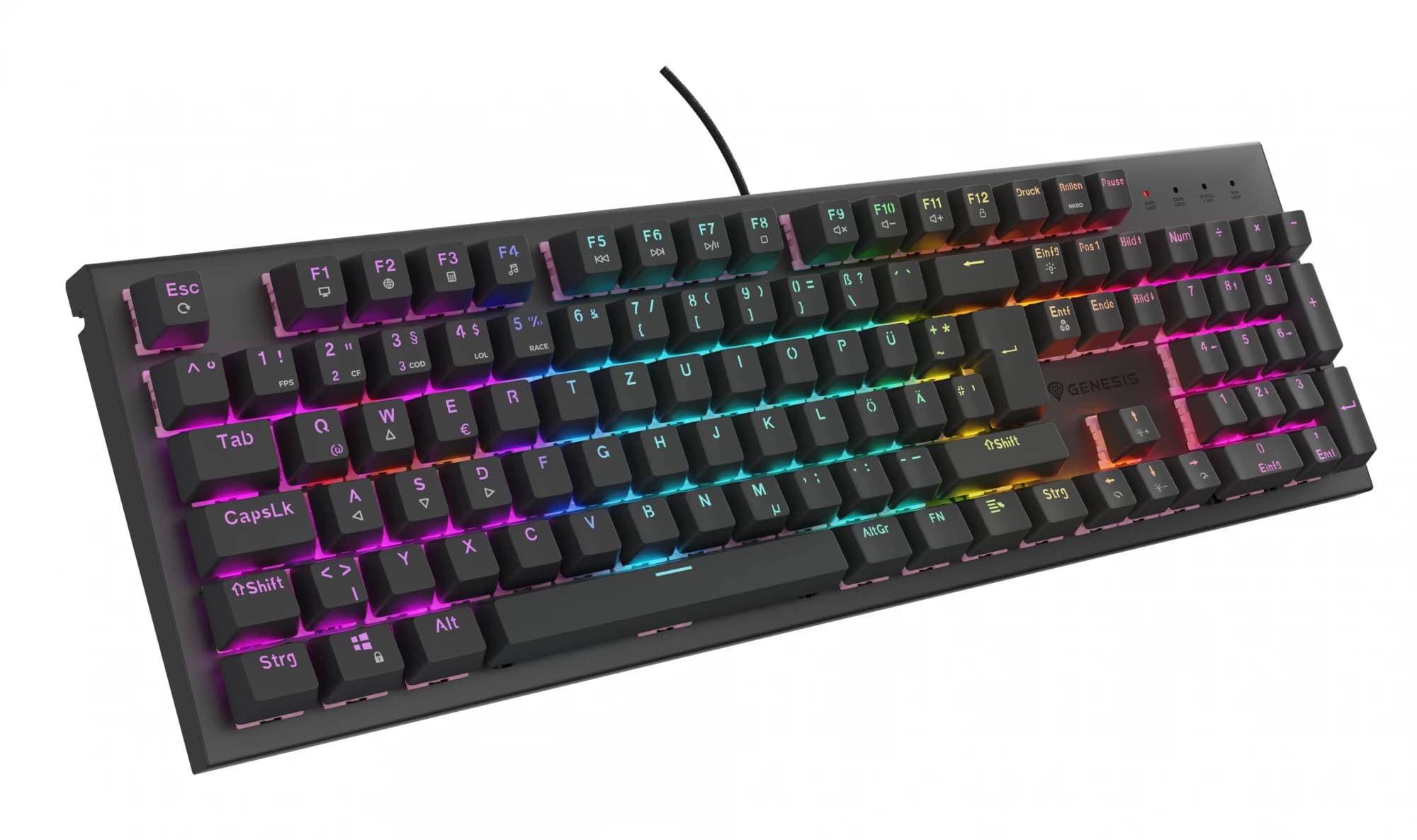 Genesis Thor 303 Outemu Peach Silent DE