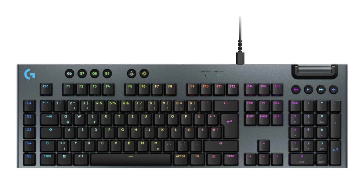 Logitech G915 X Wired Tactile DE (Black)