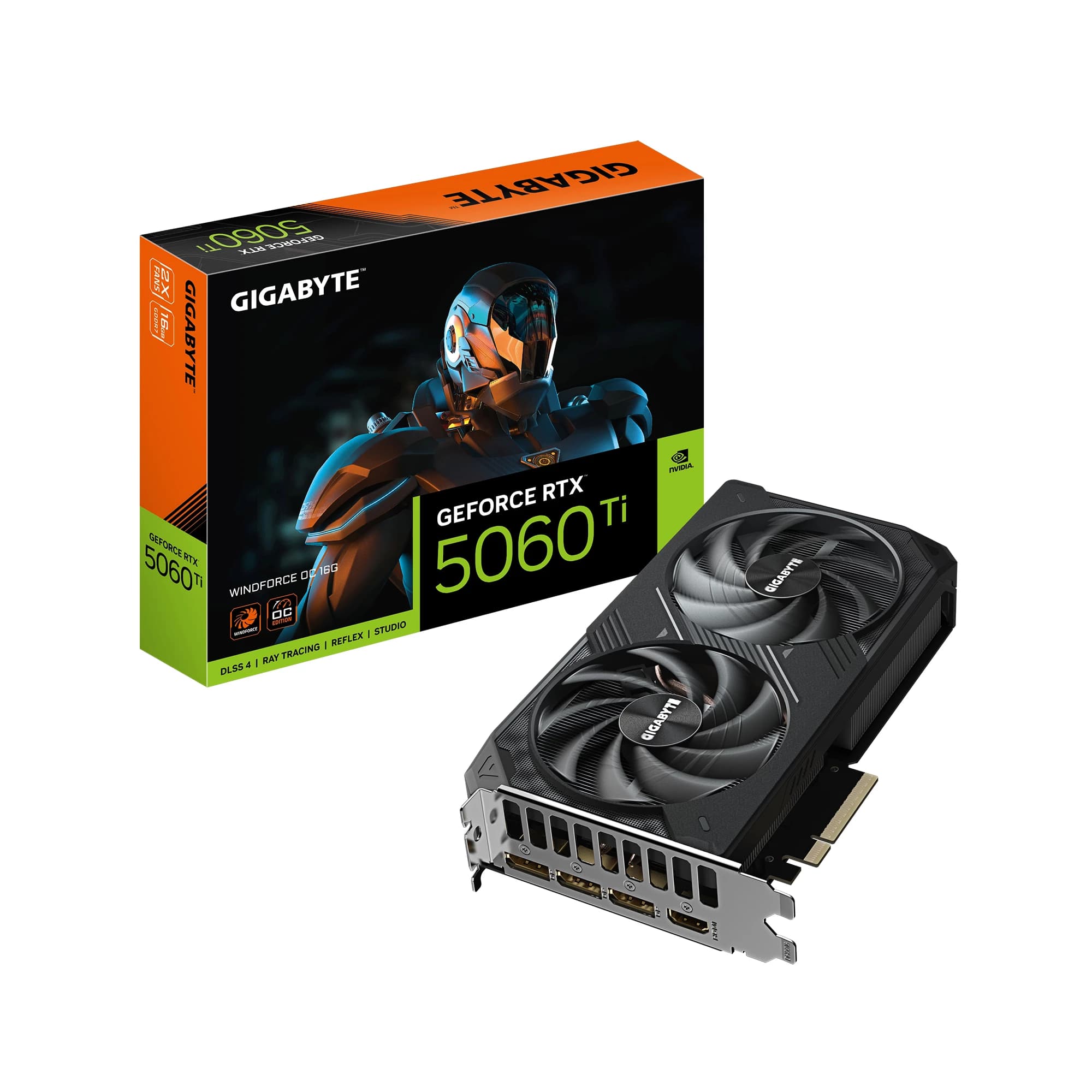 GIGABYTE RTX 5060 Ti Windforce OC 3X 16GB